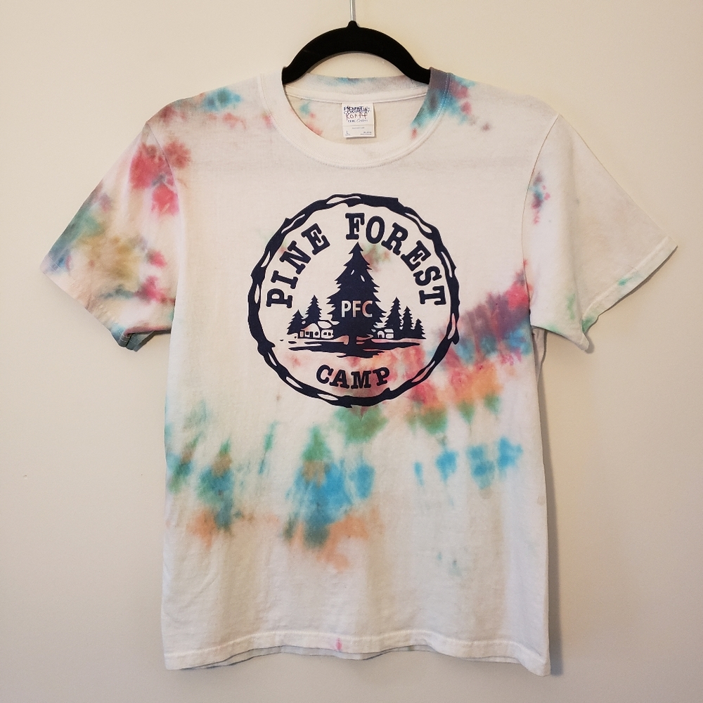 Tie Dye Camp T Shirt